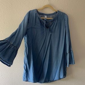 Old Navy denim tunic